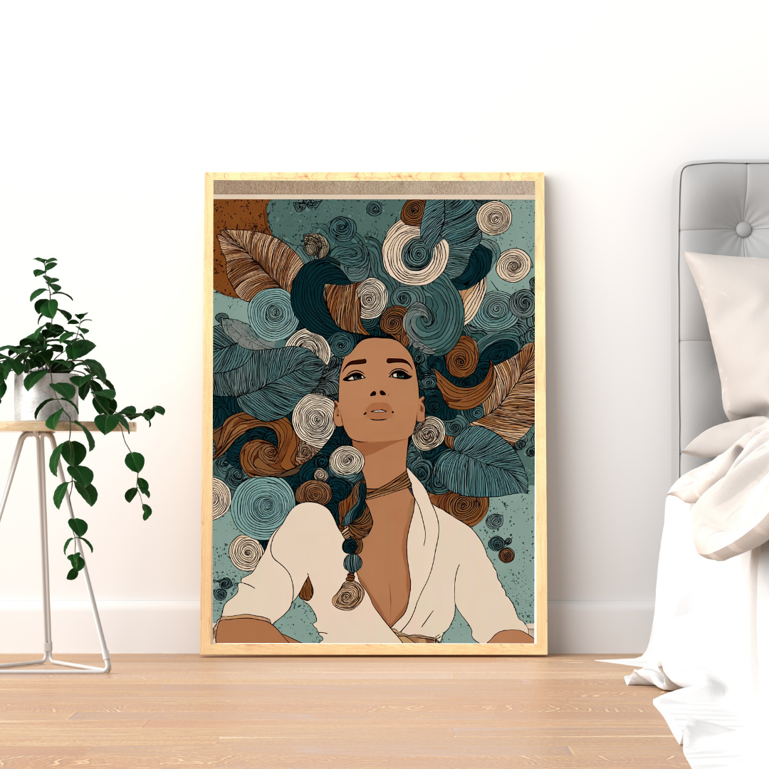 Bohemian Essence – Nature-Inspired Gallery Wall Set