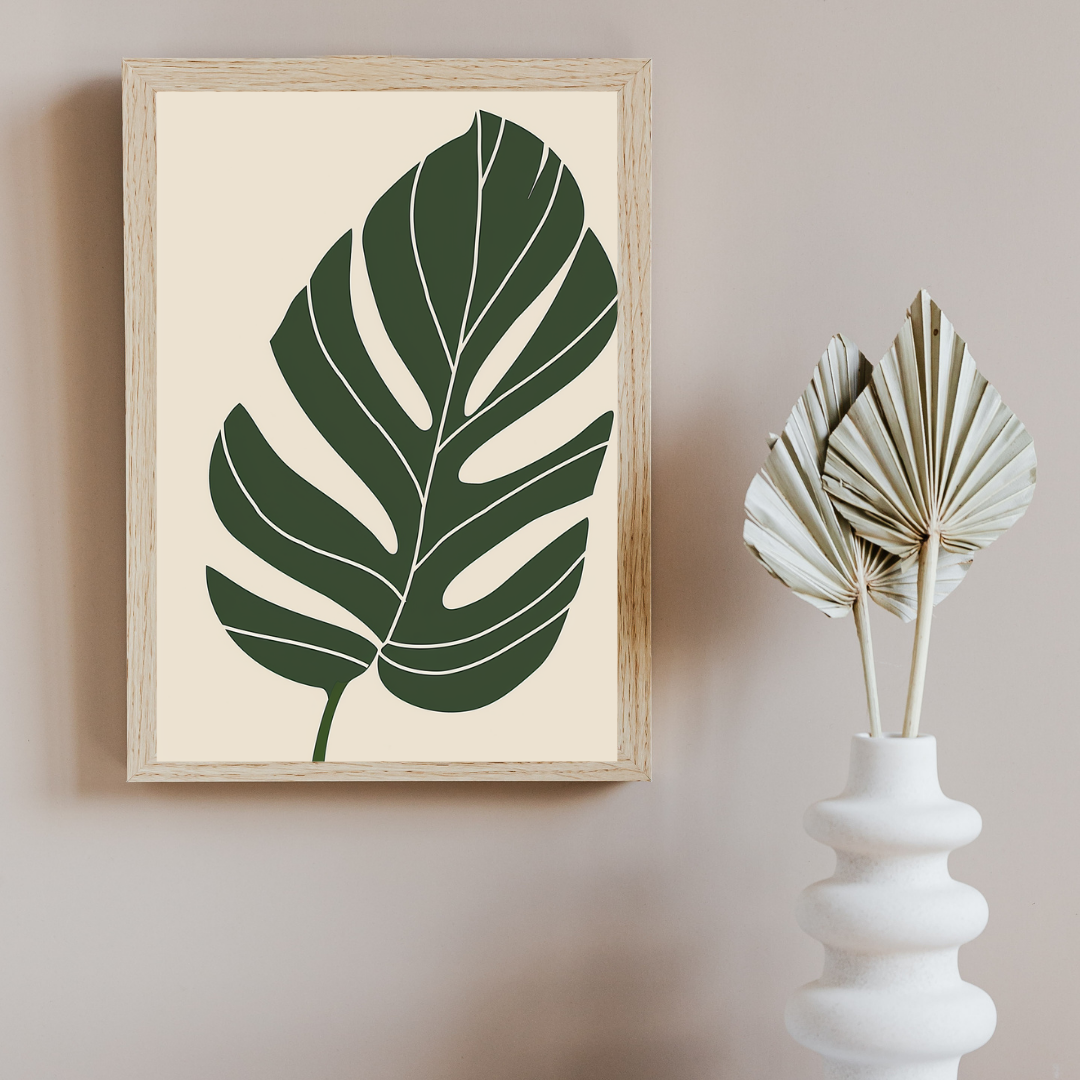 Bohemian Flora – Leaf & Flower Gallery Wall Set