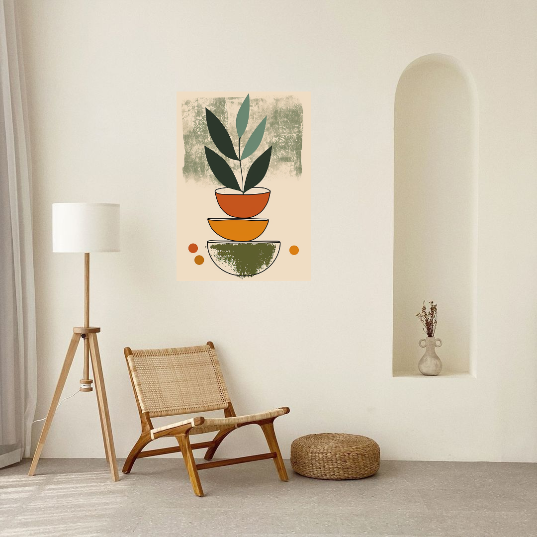 Bohemian Botanicals – Pot Plant Gallery Wall Set
